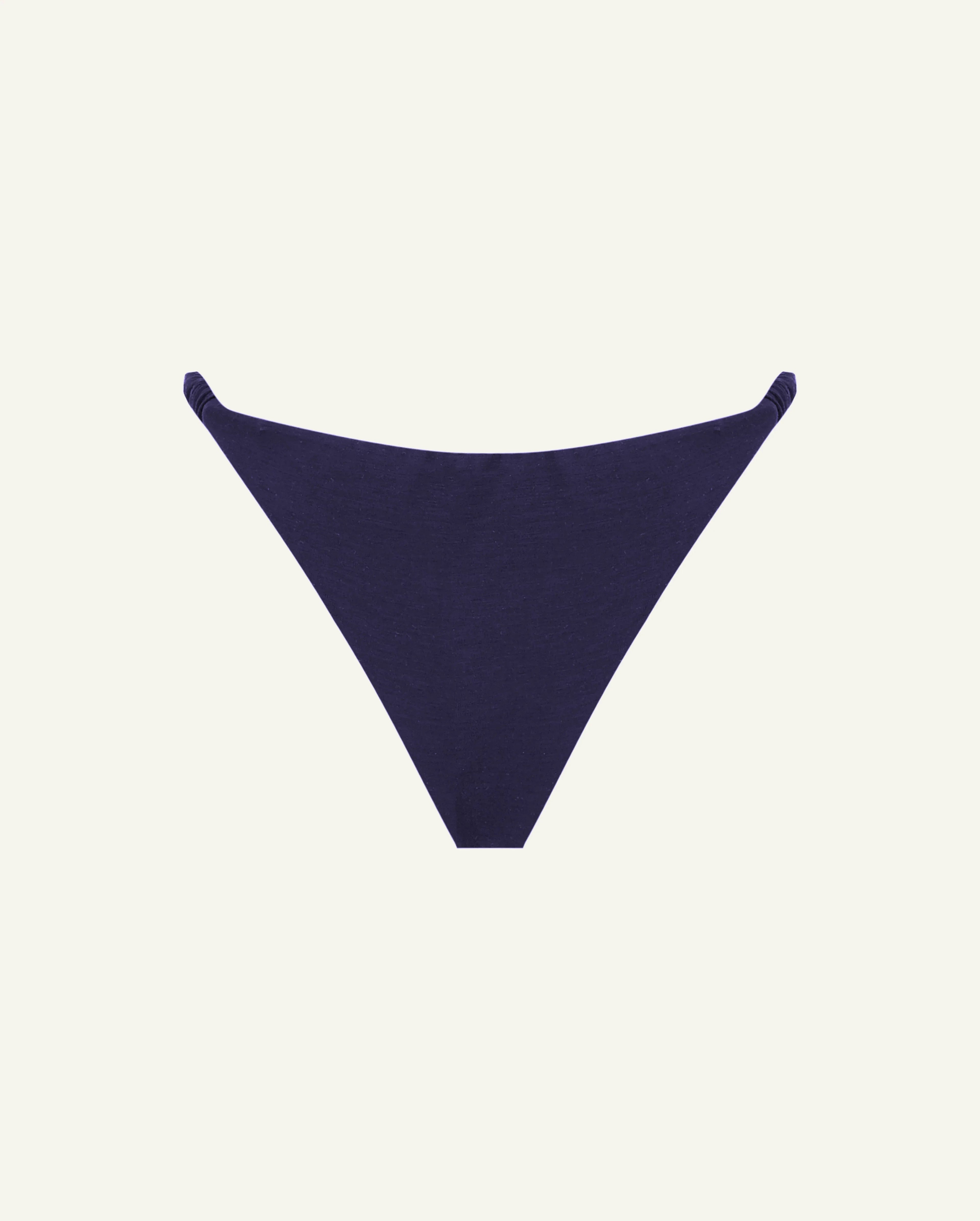 Merino Wool Brazilian Briefs – Dark Blue | Natural Women's Underwear