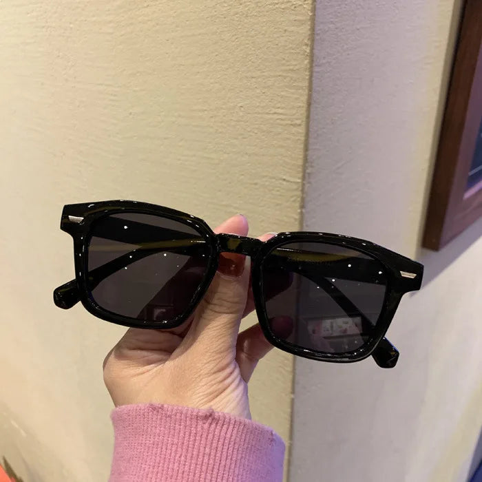 RMM brand high-quality new polygon meter nail square sunglasses Fashion men hip hop glasses retro sunglasses women