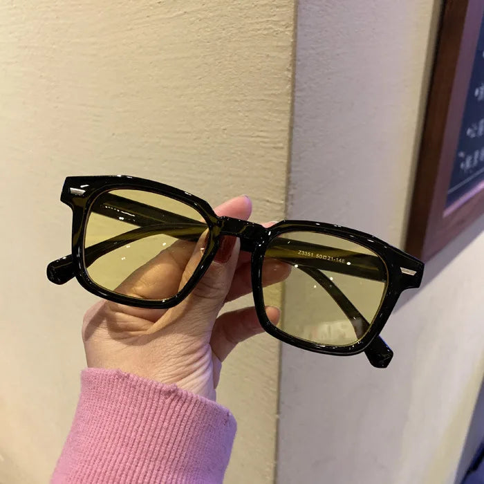 RMM brand high-quality new polygon meter nail square sunglasses Fashion men hip hop glasses retro sunglasses women