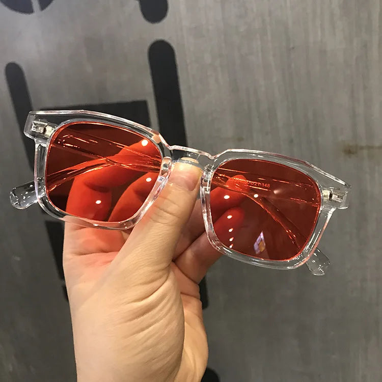 RMM brand high-quality new polygon meter nail square sunglasses Fashion men hip hop glasses retro sunglasses women