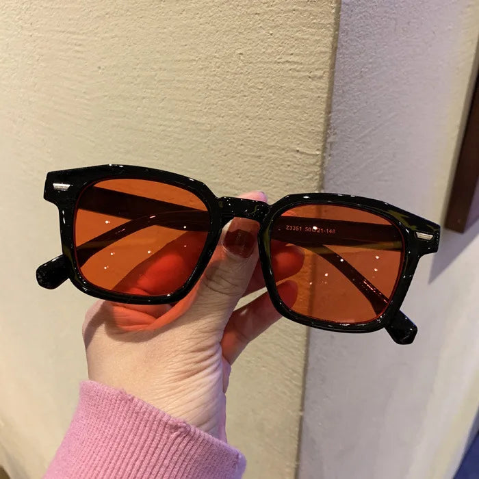 RMM brand high-quality new polygon meter nail square sunglasses Fashion men hip hop glasses retro sunglasses women
