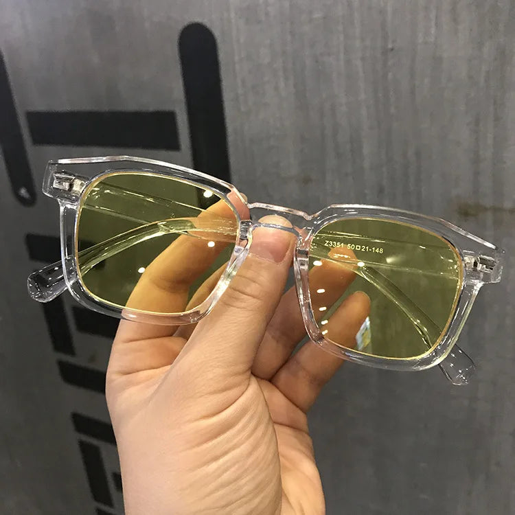 RMM brand high-quality new polygon meter nail square sunglasses Fashion men hip hop glasses retro sunglasses women