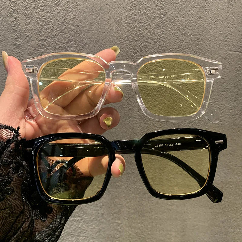 RMM brand high-quality new polygon meter nail square sunglasses Fashion men hip hop glasses retro sunglasses women