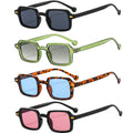 Luxurious Rectangle Sunglasses Women Oval Vintage Brand Designer Square Sun Glasses Men Shades Female Eyewear sunglasses