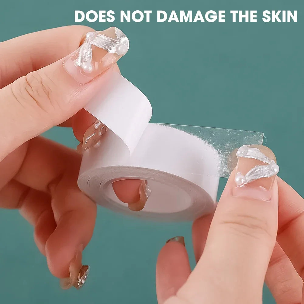 5Roll Fearless Tape Womens Double Sided Tape for Clothing Dress Low Cut Neckline Body Skin Anti-exposure Adhesive Sticker Strips
