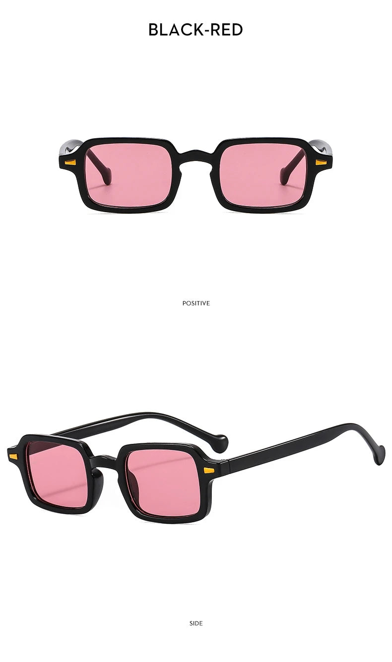 Luxurious Rectangle Sunglasses Women Oval Vintage Brand Designer Square Sun Glasses Men Shades Female Eyewear sunglasses