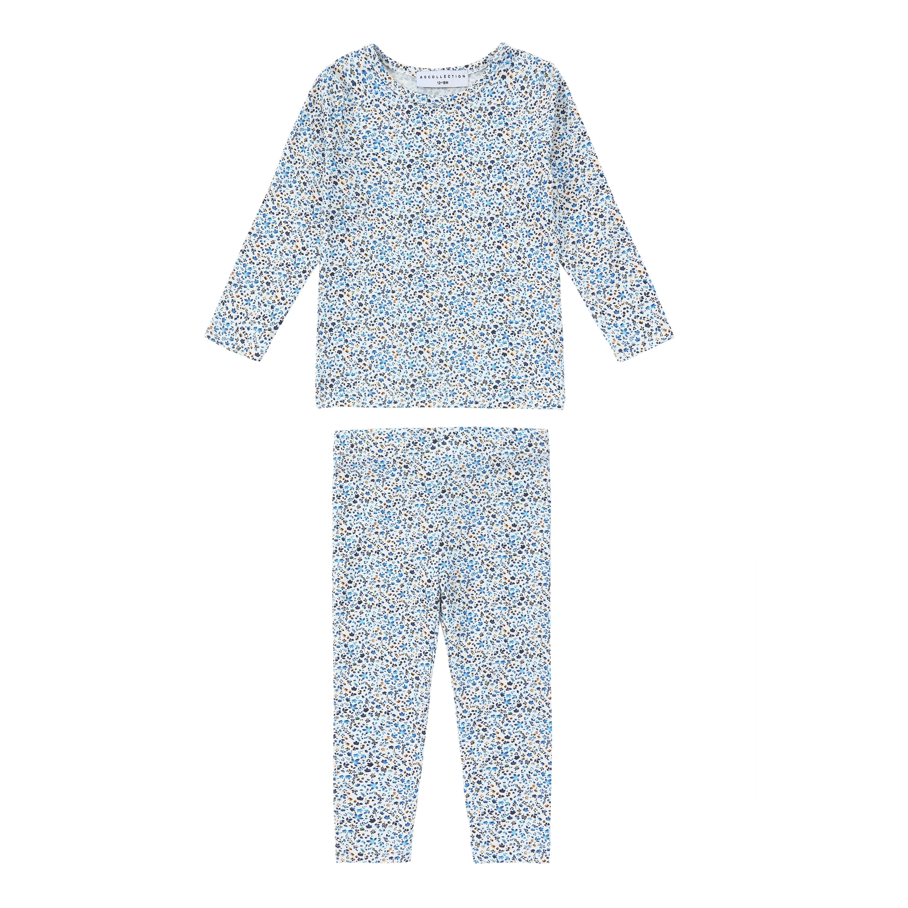 AS Robe 25SS Girls Dress Cute Girls Baby Set Sisters Matching Clothing Floral Collar Patchwork