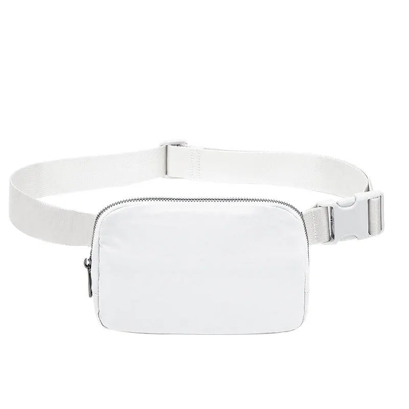 2024 Women Waist Bag Zipper Fanny Pack Chest Bag Outdoor Sports Crossbody Shoulder Bag Casual Travel Female Belt Bag Money Pouch
