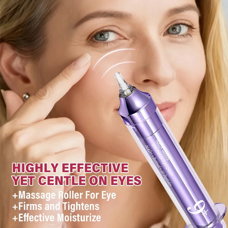 Korea Nad No.9 Skincare Set Retinol Antiwrinkle Eye Cream Renewing Essence Toner Brightens Lifts Firms Skin Reduces Dark Circles