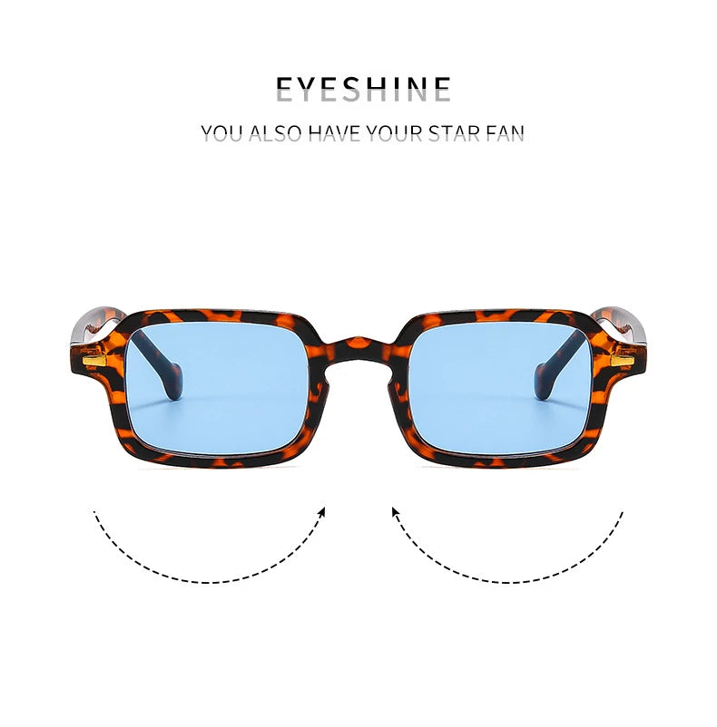 Luxurious Rectangle Sunglasses Women Oval Vintage Brand Designer Square Sun Glasses Men Shades Female Eyewear sunglasses