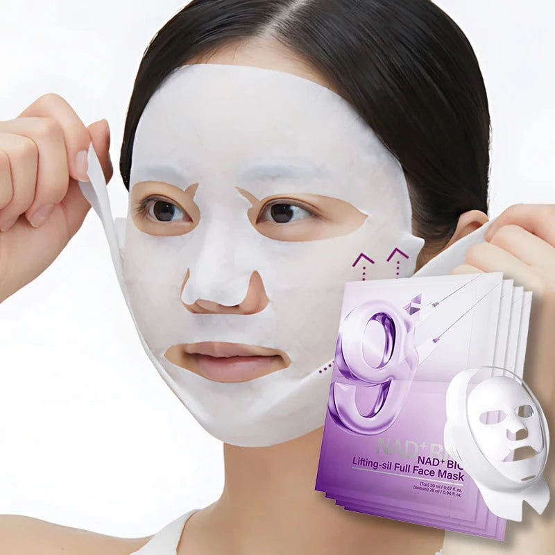 Korea Nad No.9 Skincare Set Retinol Antiwrinkle Eye Cream Renewing Essence Toner Brightens Lifts Firms Skin Reduces Dark Circles