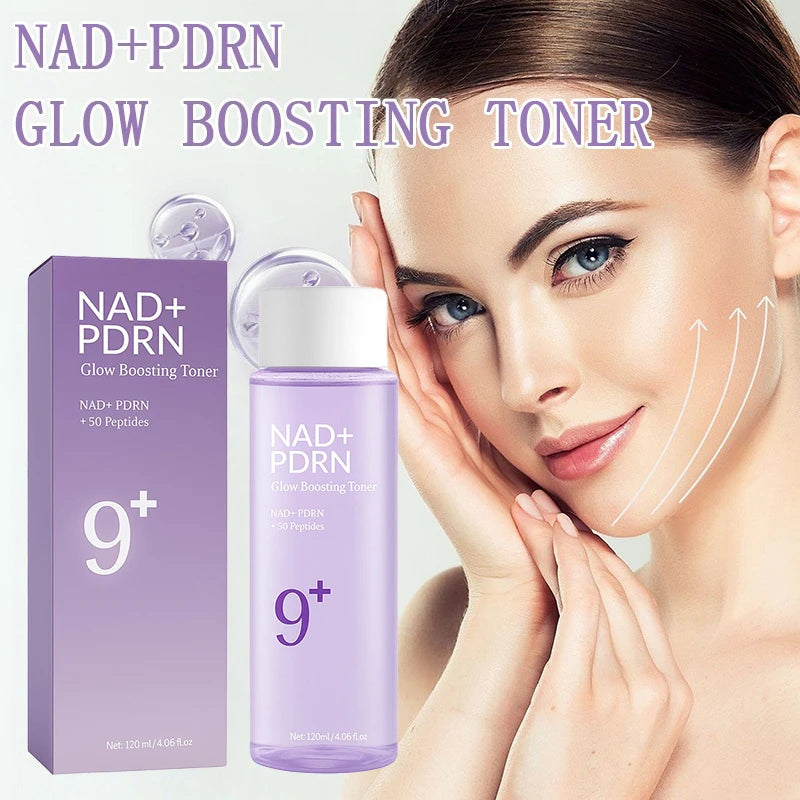 Korea Nad No.9 Skincare Set Retinol Antiwrinkle Eye Cream Renewing Essence Toner Brightens Lifts Firms Skin Reduces Dark Circles