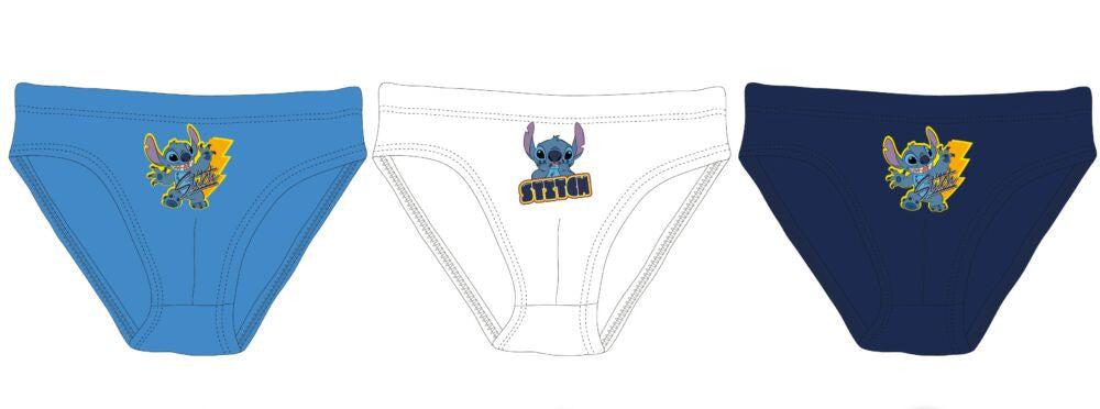 Stitch baby boy's underwear - 3-piece cotton underwear - 110-116