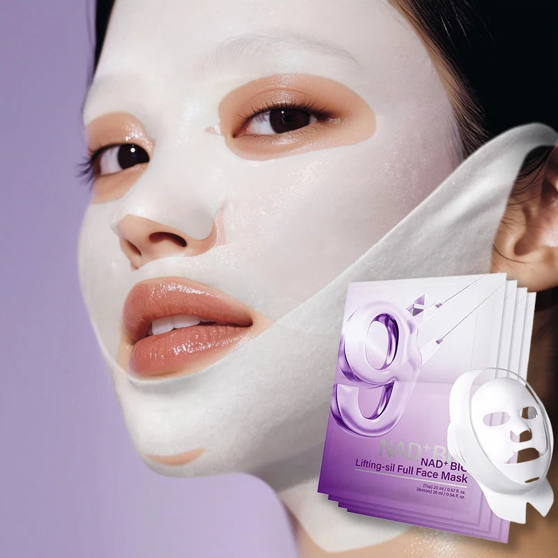 Korea Nad No.9 Skincare Set Retinol Antiwrinkle Eye Cream Renewing Essence Toner Brightens Lifts Firms Skin Reduces Dark Circles
