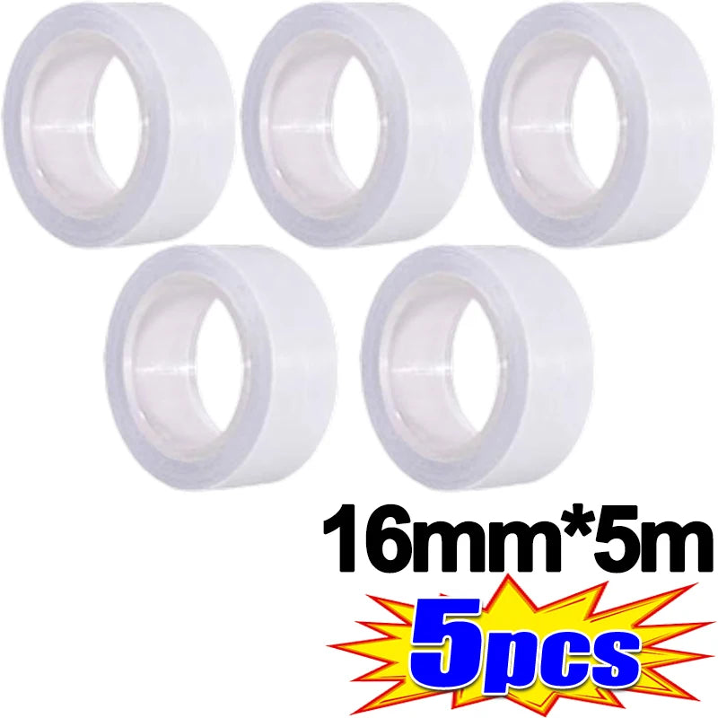 5Roll Fearless Tape Womens Double Sided Tape for Clothing Dress Low Cut Neckline Body Skin Anti-exposure Adhesive Sticker Strips
