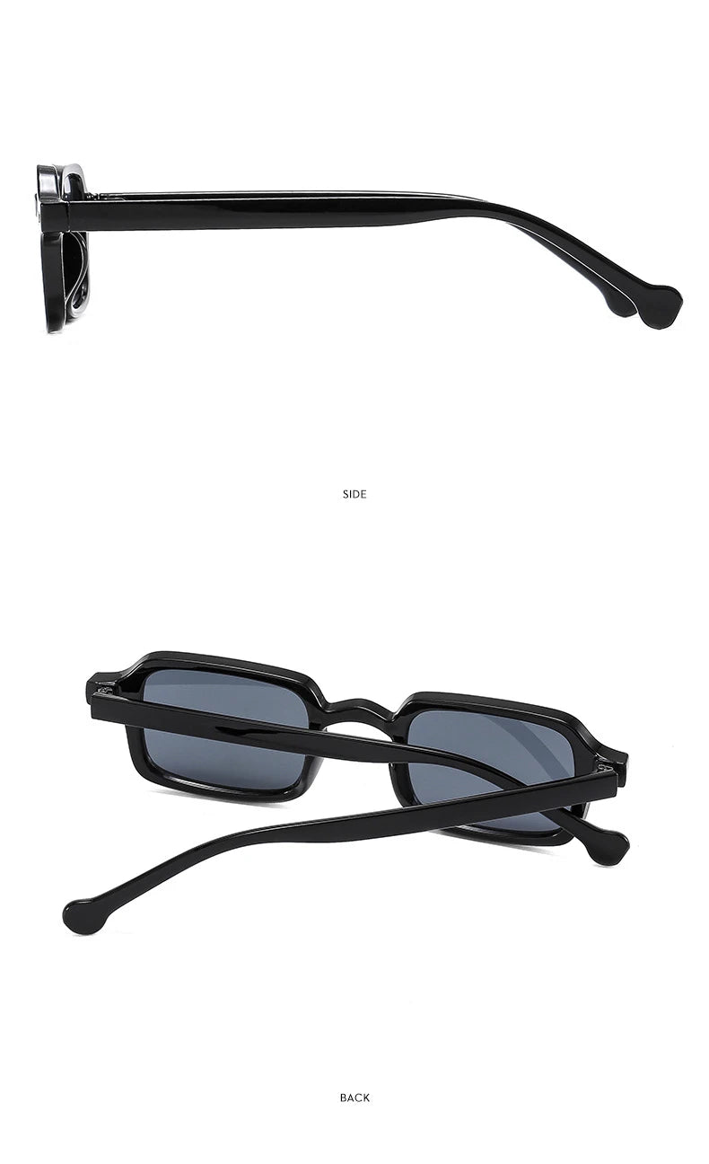 Luxurious Rectangle Sunglasses Women Oval Vintage Brand Designer Square Sun Glasses Men Shades Female Eyewear sunglasses