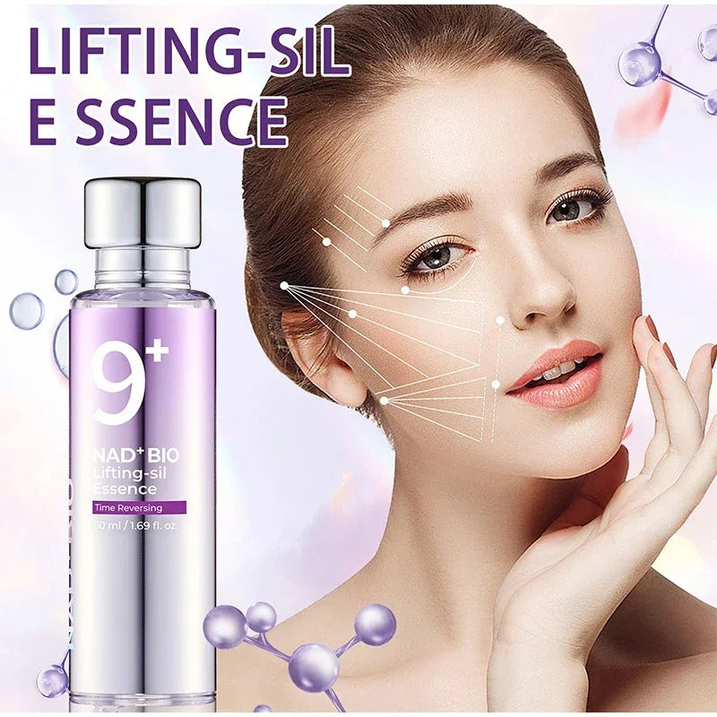 Korea Nad No.9 Skincare Set Retinol Antiwrinkle Eye Cream Renewing Essence Toner Brightens Lifts Firms Skin Reduces Dark Circles