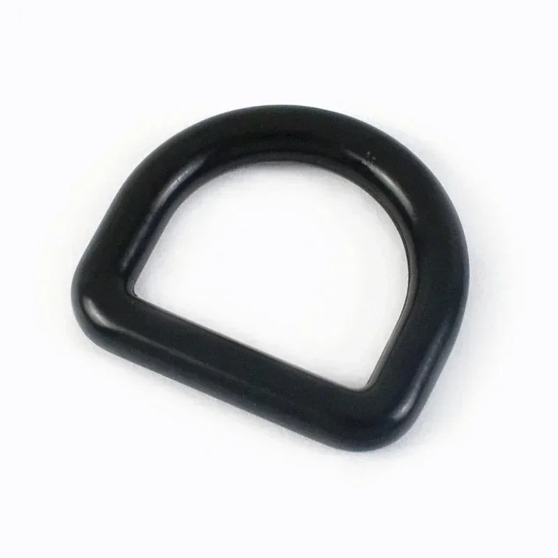 10Pcs Seamless Metal D Rings Buckles for Bags Purse Strap Pet Dog Collar Hardware Backpack Webbing Ring Clasp Sewing Accessories
