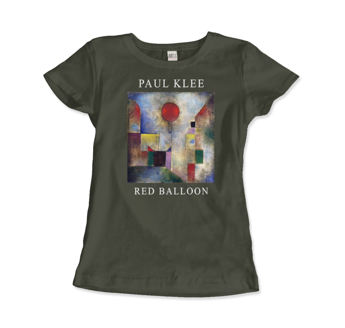 Paul Klee Red Balloon, 1922 artwork t-shirt
