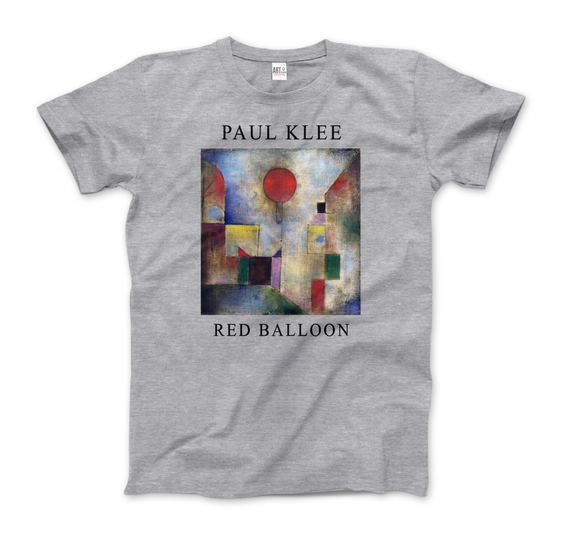 Paul Klee Red Balloon, 1922 artwork t-shirt