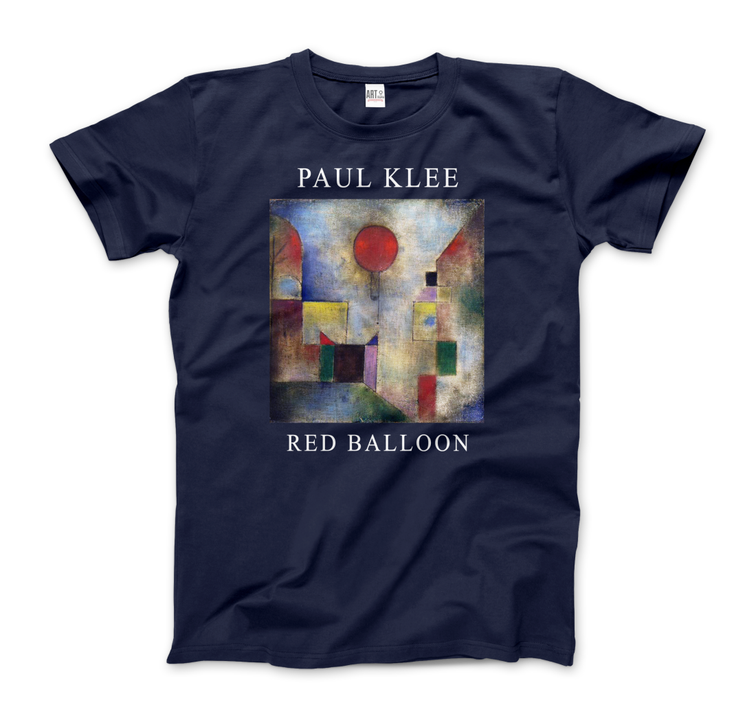 Paul Klee Red Balloon, 1922 artwork t-shirt